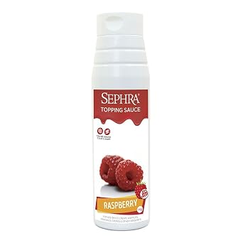 Sephra Topping/Dessert Sauce - 2.2lb Squeezy Bottle Raspberry