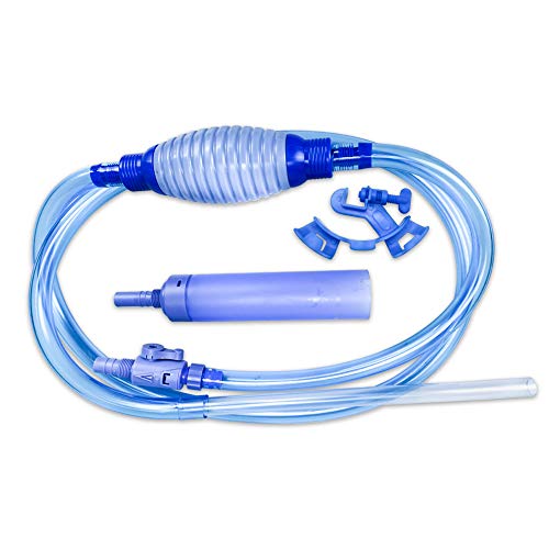 U-BCOO Aquarium Water Changer, Aquarium Gravel Clean Fish Tank Aquarium Siphon Vacuum Pump