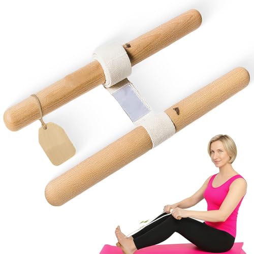 Hamstring Stretcher - Adjustable Flex Strap, Innovative Stretching Equipment for Pain Relief & Health, Enhances Flexibility, Ideal for Full Body Yoga & Home Stretching