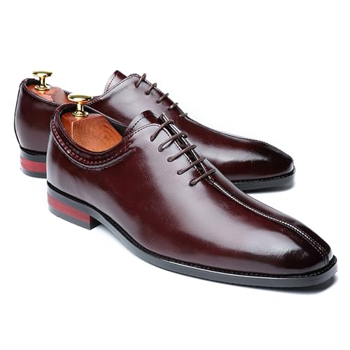 Men's Dress Shoes Men's Business Formal Oxford Shoes Business Patent PU Leather Shoes for Men3