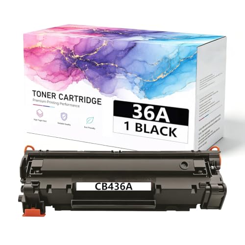 Cartouche de toner 36A CB436A noir haute capacité pour HP LaserJet P1505 et M1522