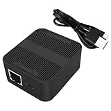 Rapide et fiable : offre une transmission fiable et de haute qualité avec prise en charge de 100 mbps, répartiteur ethernet haute vitesse, rallonge de connecteur ethernet