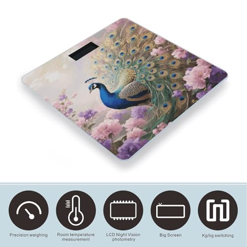 Báscula de Baño Digital Elegante con Pantalla LED miniatura 3