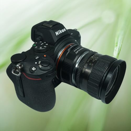 Adaptador de montura de lente PHOLSY para lentes Olympus OM a cámaras Nikon Z, enfoque manual miniatura 2