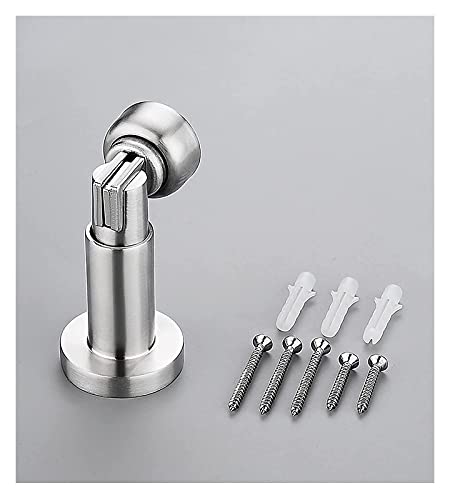 Tope de puerta magnético regulable de acero inoxidable para proteger tu hogar 8