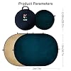 Kate 5x6.5ft Collapsible Backdrop Pop Up Backdrops,Double Sided Blue Screen and Beige Screen,2 in 1 Collapsible and Reversible Background for Photography, YouTube Videos, and Live Streaming.