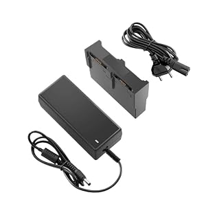 Kompatibel mit dem DJI Spark-Schnellladegerät, AC 100–240 V bis DC 13, 05 V/2, 2 A Ausgang, Ladegerät for Drohnenbatterie-Ladestation(EU Plug)