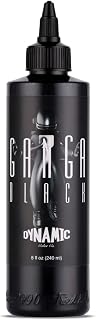 Dynamic Color Co GANGA BLACK, Tinta de Tatuaje Profesional, 240 ml, Negro