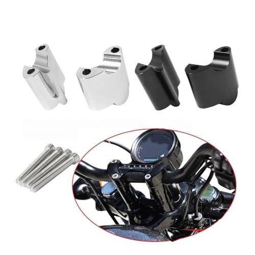 Kit elevador de manillar de aluminio mecanizado para Sportster 48 XL1200X 2010-2022 2