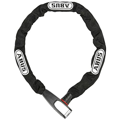 ABUS 8807K Steel-O-Chain 8807K/110 BK Unisex, Noir, 110 cm