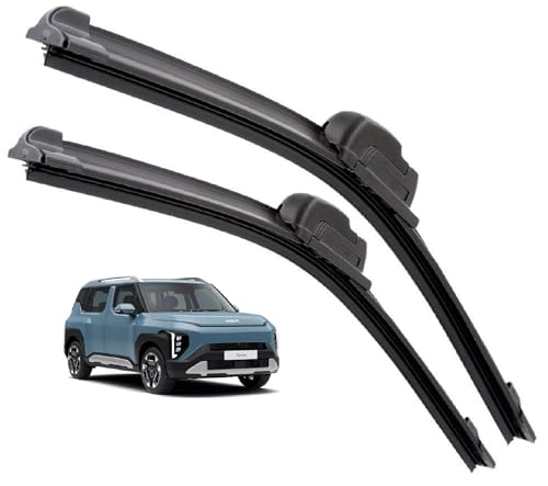 Image of Euro Care Windshield Car Wiper Blades Compatibility With Kia Syros - Set of 2Pc (D-22,P-22)