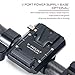 Tilta Advanced Ring Grip Compatible with DJI Ronin RS3 Pro/ RS4/ RS4 Pro | Carbon Fiber | Smoother Movement & Flexibility | Video Stabilization | Multiple Power Options | TGA-ARG
