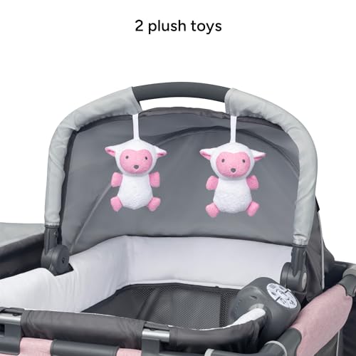 Image of Baby Trend Simply Smart Nursery Center Playard, Dash Pink