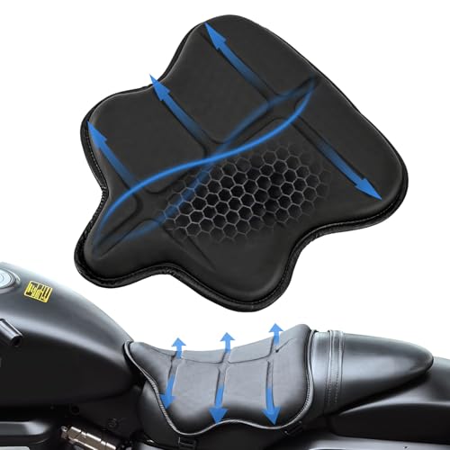 Bompro Motorcycle Gel Seat CushionNewly...