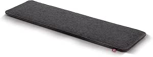 VILLCASE Filzbrett Set – 3 Stück, 17,8 X 17,8 Cm, Nadelfilz-Pad, Hochdichter Schaumstoff, Schwarz, Für Handarbeit & Basteln