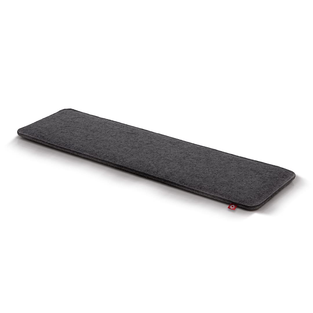 VILLCASE Filzbrett-Set, 3 Stück – Hochdichter Schaumstoff, 20x19,7x5,3 Cm, Schwarz, Für Nadelfilzen & Handarbeit