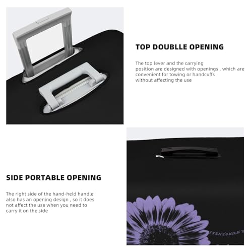 Travel Luggage Cover Stomac Cancer Awareness Fashion Washable Baggage Suitcase Protector Fit For Luggage Medium4