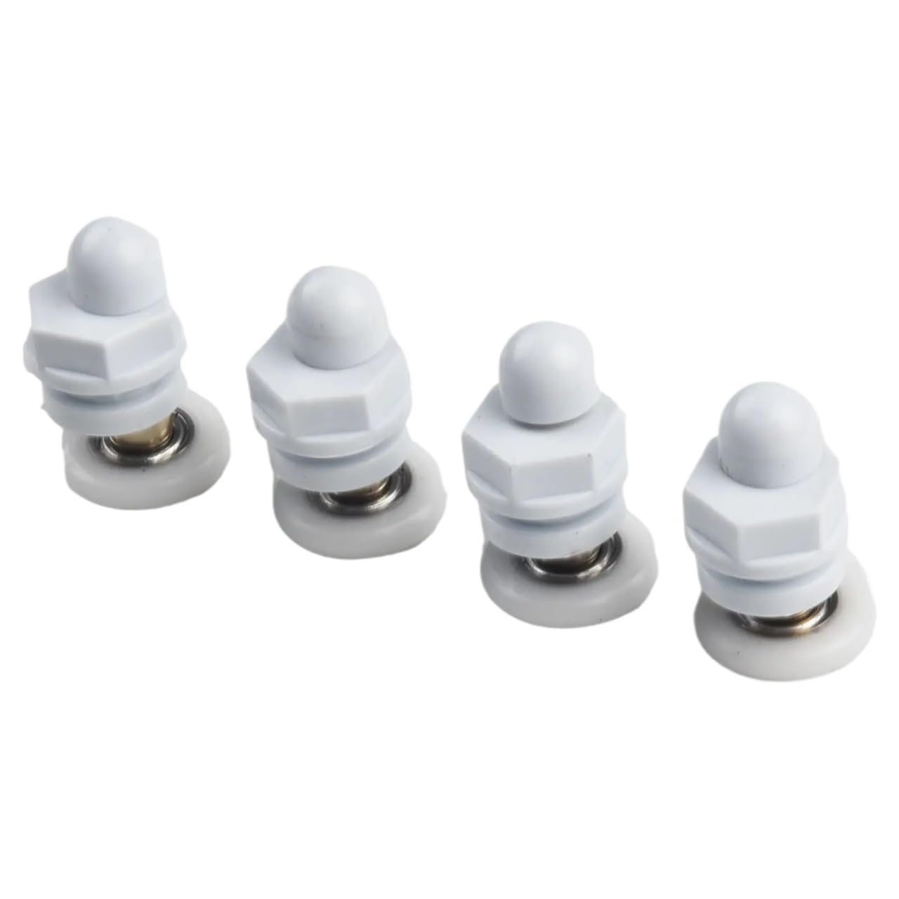 Duschtürrollen, Duschkabinen, Duschräder, 4–8 mm, Glastüren, 4 Stück(19mm)