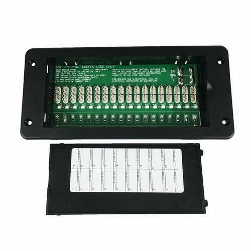 Progressive DynamicsPD60K18T2L15 Black Flush Mount DC Power Control Center