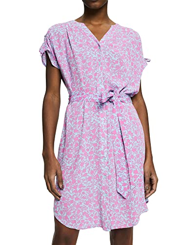 Esprit 042EE1E334 Robe, 483/LIGHT Turquoise 4, 38 Femme