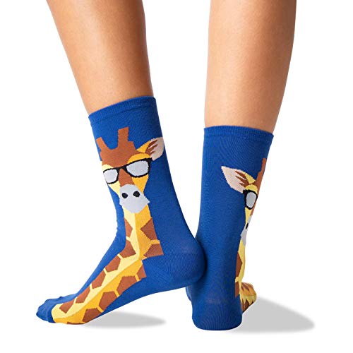 HOTSOX Womens Giraffe Socks 1 Pair, Shoe Size: 9-113