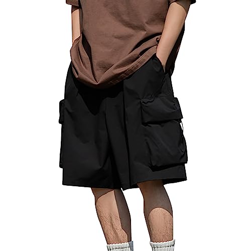 Pantalon cargo stretch multipoches en coton aéré pour homme actif