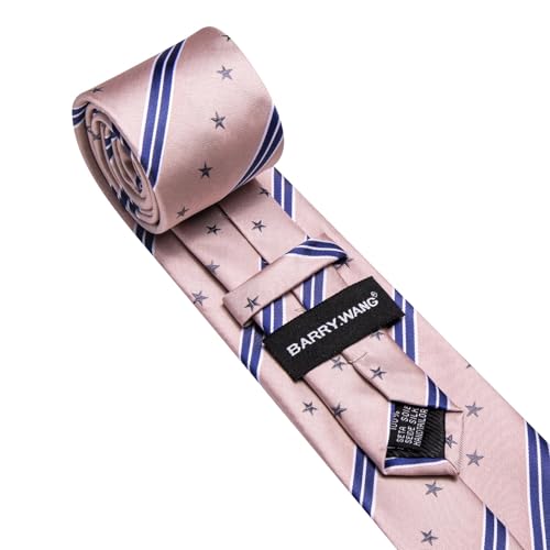 Image of Barry.Wang Man Tie Sets Skull Ties Animal Extra Long Necktie Silk Woven Handkerchief Cufflinks Festival Party Gift