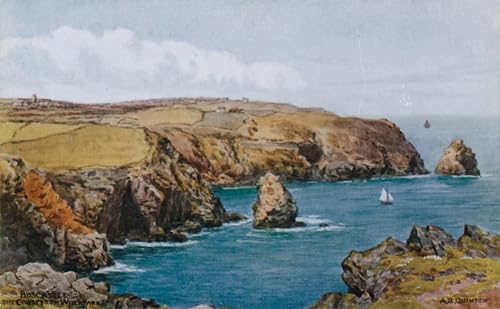 Arts Affiche Artistique Boscastle Alfred Robert Quinton sur Toile Premium Décoration Murale