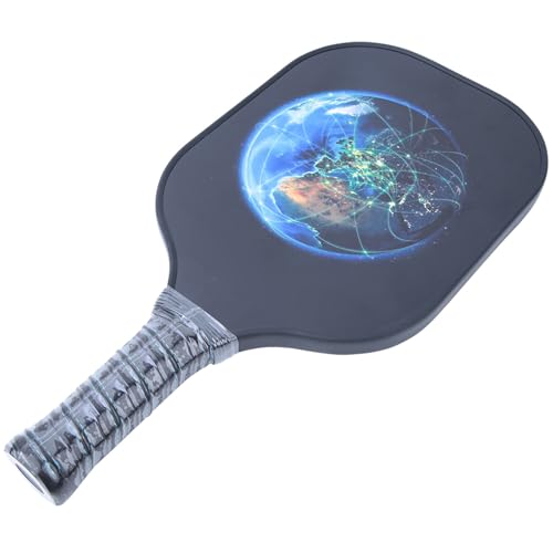 Paleta de fibra de vidrio con control óptimo y raqueta ligera de polipropileno resistente