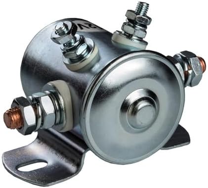 Tectran 19-1090 Continuous Duty Solenoid 85 Amp At 12 Vdc, lly Open S.P.S.T, Off On, 4 Terminals for Norma