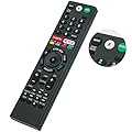 RMF-TX300U Replace Voice Remote Control with Mic fit for Sony 4K Smart LED TV HDTV Bravia XBR-43X800E XBR-49X800E XBR-55X800E XBR-55X806E XBR-65X850E 149331811 KDL-50W800C KDL-55W800C KDL-65W800C