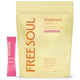 Free Soul Hydrate | Electrolyte Hydration Sachets | Zero Sugar | 30 Sachets | Advanced Electrolyte Powder with Sodium, Magnesium, Vitamin C | Mixed Berry Flavour