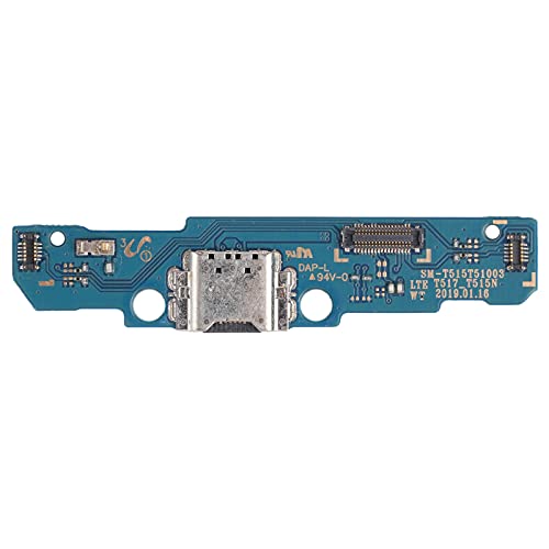 Compatible avec Samsung Galaxy Tab A 10.1 (2019) SM-T510/T515 FLAT FLEX sub PCB Board DOCK USB JACK porte entrée USB type C pour connecteur câble de charge synchronisation Cover