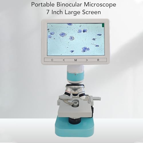 Microscope binoculaire LED Topiky pour analyser l'ovulation des chiens sur écran 7 pouces - 3