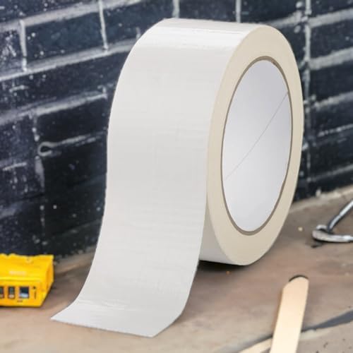 Badem10 Tamir Onarım Tadilat Bandı 48 mm x 10 Metre Çok Amaçlı Beyaz Takviye Bant Güçlü Yapıştırıcı - Görsel 7