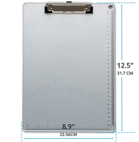 Qmark ALB Metal Clipboard, Aluminum Look Document Holder thumb #4