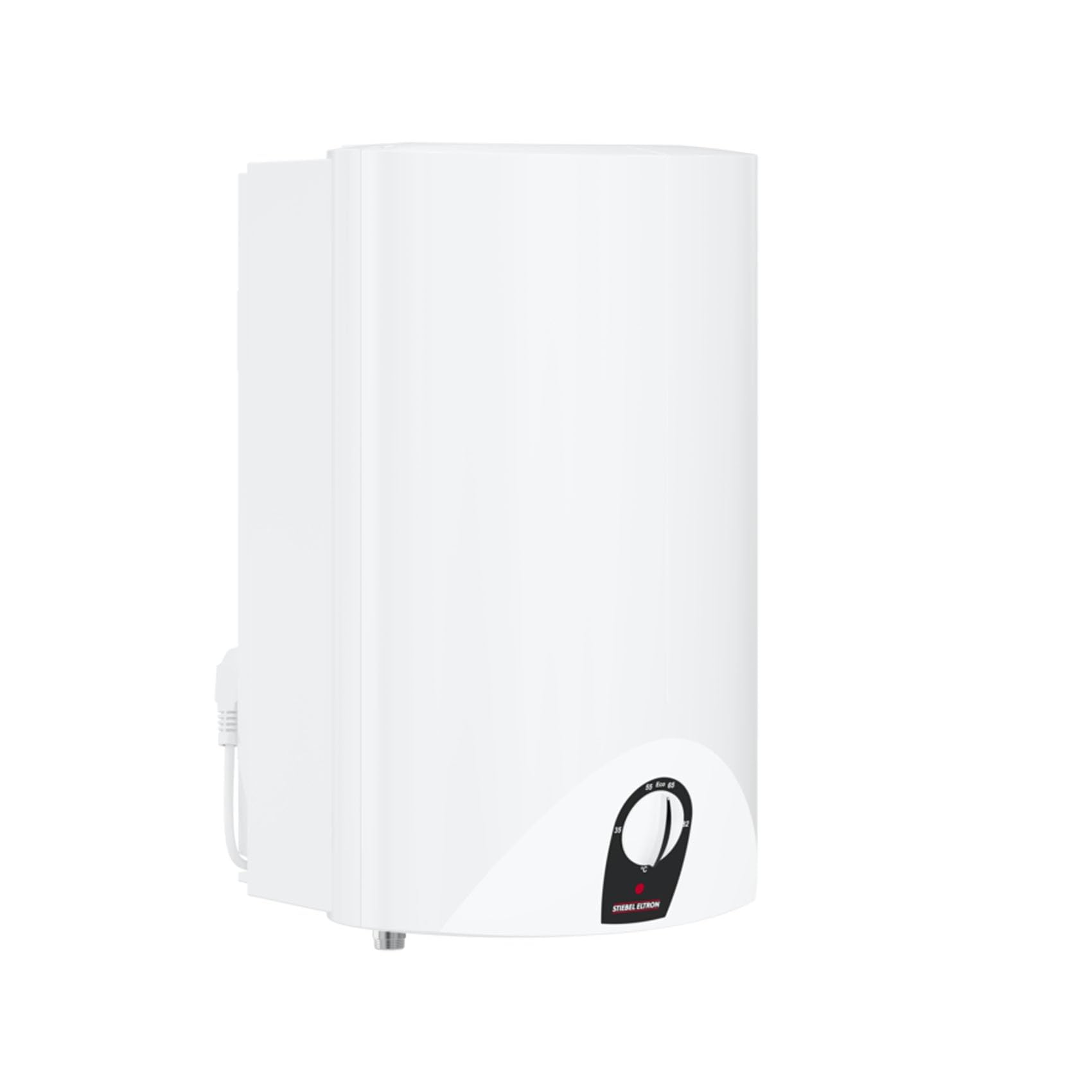 STIEBEL ELTRON SH 10 SL 229475 - Caja de almacenamiento pequeña (2 kW, resistente a la presión, temperatura regulable mediante selector giratorio, posición anticongelante, lámpara de señalización)
