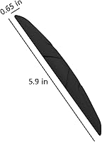 Vista 9 de 4 protectores de silicona para el borde de la puerta del automóvil, protector de manija de puerta de automóvil, espejo retrovisor lateral Negro