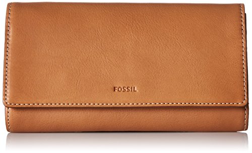 Fossil Emma RFID Flap Wallet, Tan