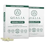 Qualia Senolytic Supplement, Fisetin, Quercetin, Piperlongumine & More, Aging...