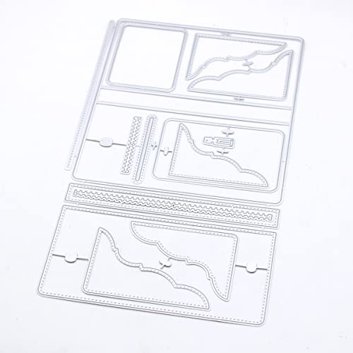 Kscraft New Man's Wallet Metal Cutting Dies Stencils For Diy Scrapbooking Decorative Embossing Diy Paper Card #TOP1