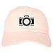 Kings Of NY Camera Photographer Chest Dad Hat Baseball Cap Pink