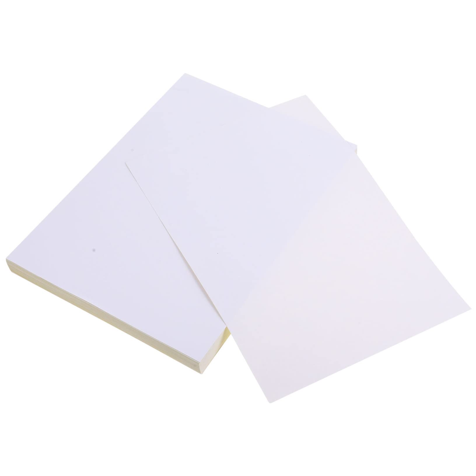 Etichette Adesive Stampabili A4 100 Fogli Carta Bianca Autoadesiva | Scrivibili a Mano, Uso per Regali e Prezzo, Compatibili Stampanti Inkjet