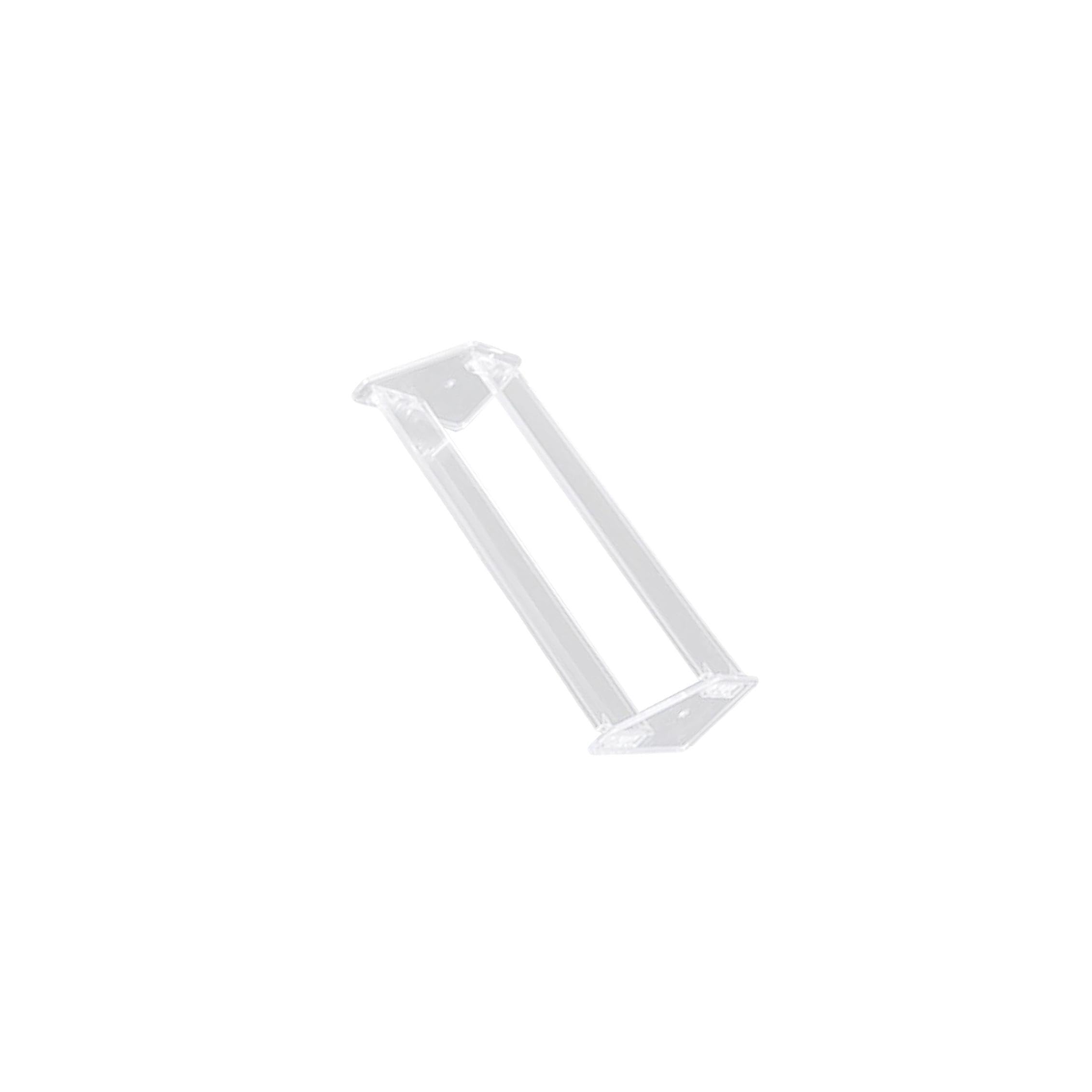 KTUXZCI Acrylic Display Riser Shelf Multi Function Stand For Jewelry And Crafts And Will Not Easily Fall Over. Acrylic Display Riser Counter Retail Shelf, 2 Tiers 20cm