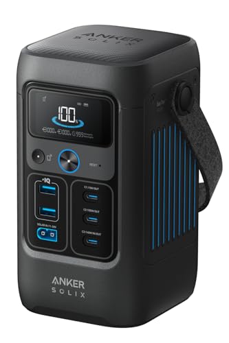 新品Anker SOLIX C200 ポータブル電源 60000mAh 192 Anker Solix C200 DC Portable Power Station ポータブル電源