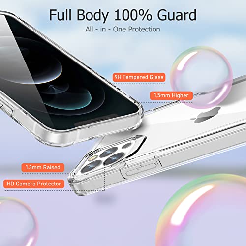 ORETECH Compatible with iPhone 12 Pro Max Case Clear - Image 3