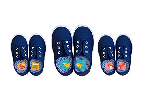 Laufkleber - Schuhe anziehen spielerisch lernen, für Kinder zur...