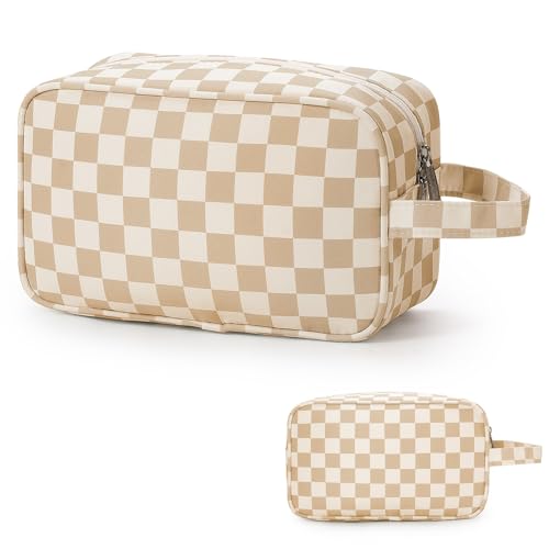 Image of Narwey Travel Toiletry Bag for Women, Makeup Cosmetic Organizer Bag