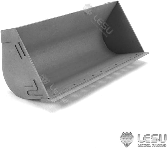 LESU Metal Bucket for 1/14 RC Aoue Lt5 Lt5H Hydraulic Skid Steer Loader Accessories