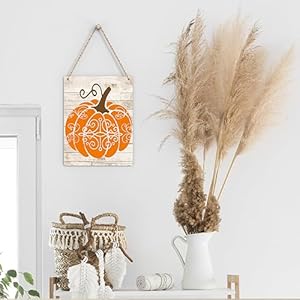 Retro Pumpkin Wood Sign Decoration Fall Pumpkin Harvest Wooden Signs Rustic Hanging Plaque Home Wall Art 8" x 10" Sign Wall Decor for Farmhouse Home Kitchen Retro Pumpkin Wood Sign Decoration Fall Pumpkin Harvest Wooden Signs Rustic Hanging Plaque Home Wall Art 8 x 10 Sign Wall Decor for Farmhouse Home Kitchen
